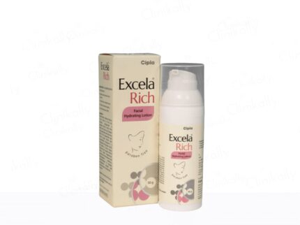 ●Excela Rich Facial Hydrating Lotion  ●Intensely Moisturises  ●Repairs Barrier  ●Reduces Blemishes