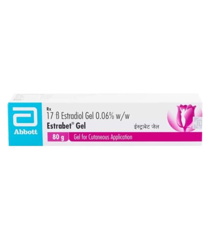 Estrabet 0.06% gel (Estradiol 0.06% w/w) 80 gm Prescription Estrogen Cream