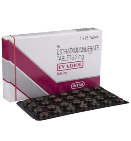 Estradiol Valerate Tablets 2 mg. ( 1×28 Tablets)