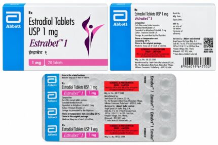 Estradiol Tablets 1mg. (1×28 Tablets)