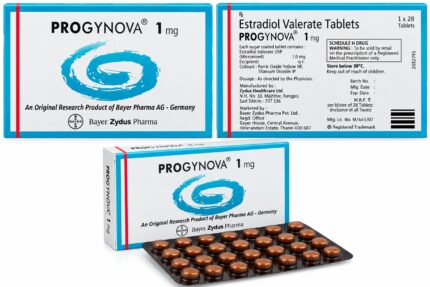 Estradiol Valerate 1 mg Tablets (1×28)