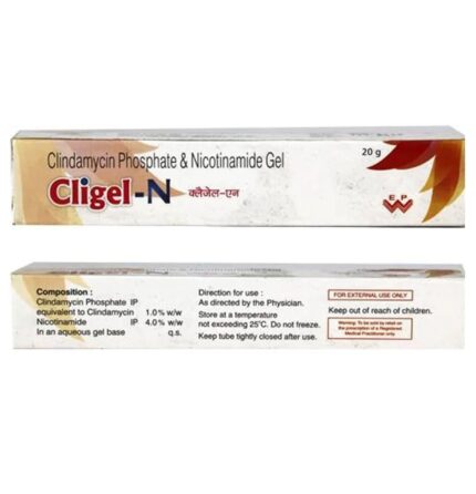 CLIGEL-N Clindamycin 1% and Nicotinamide 4% gel